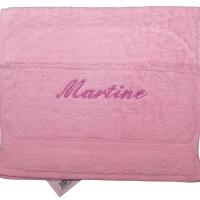 Essuie main luxury  rose