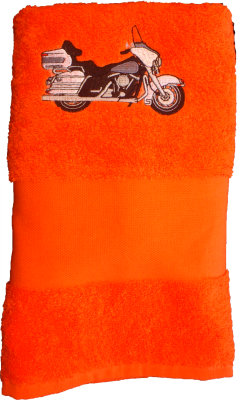 Serviette de Toilette 50x100cm - 450gr/m2 Brodée avec motif