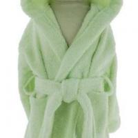 Peignoire enfant vert