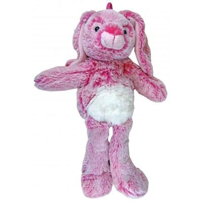 Peluche lapin rose longues jambes
